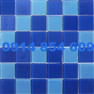 gach mosaic hồ bơi