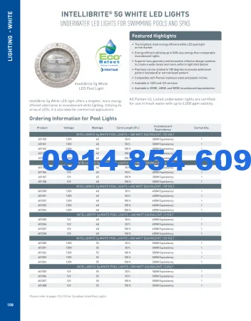 Đèn Halogen Aqualight® Đèn Halogen Aqualight