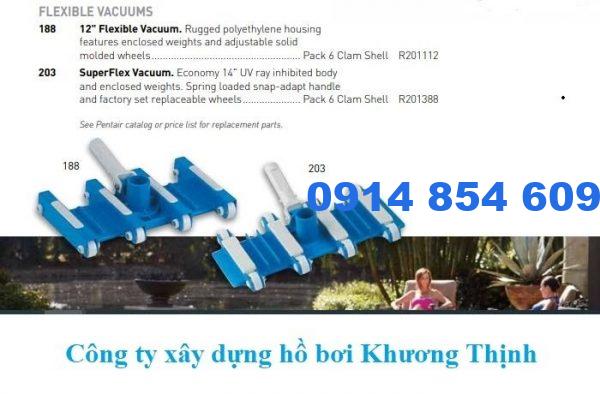 Sản phẩm bàn hút 203 có 2 loại với kích cỡ khác nhau phù hợp cho tùy từng hồ bơi Sản phẩm bàn hút 203 có 2 loại với kích cỡ khác nhau phù hợp cho tùy từng hồ bơi
