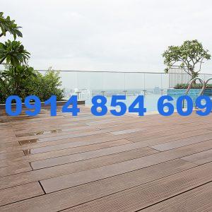 Sàn gỗ bể bơi Ashita