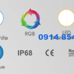 bang mau cua den led