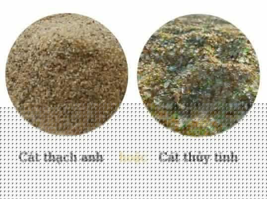 Cát lọc thủy tinh cho hồ bơi