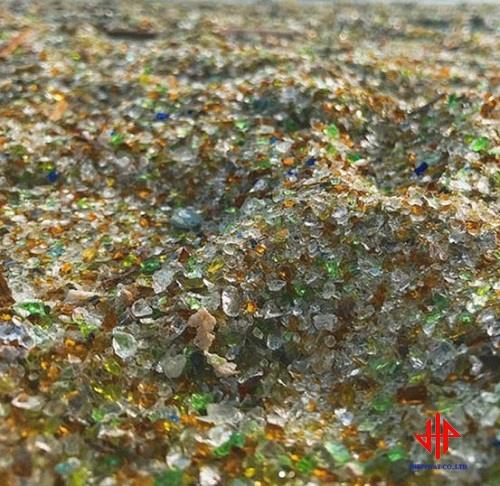 Cát lọc thủy tinh cho hồ bơi