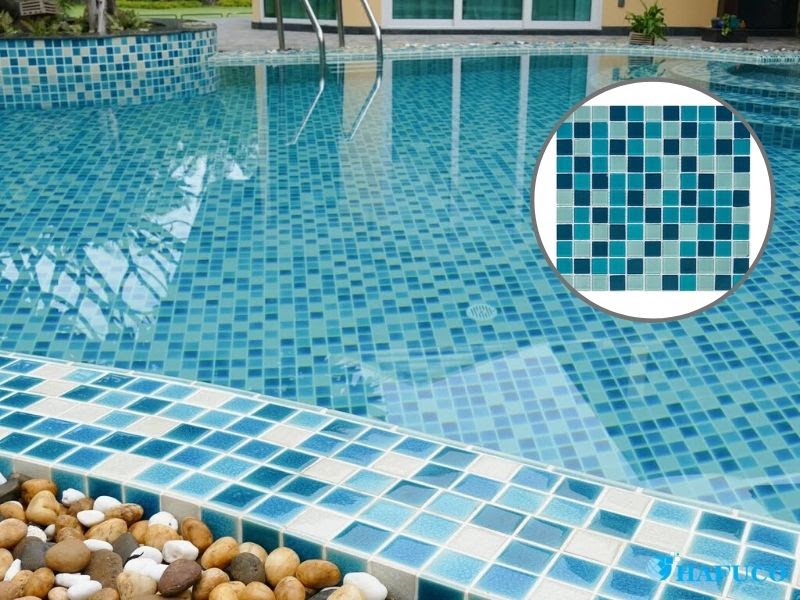 Thay gạch lót sàn hồ bơi