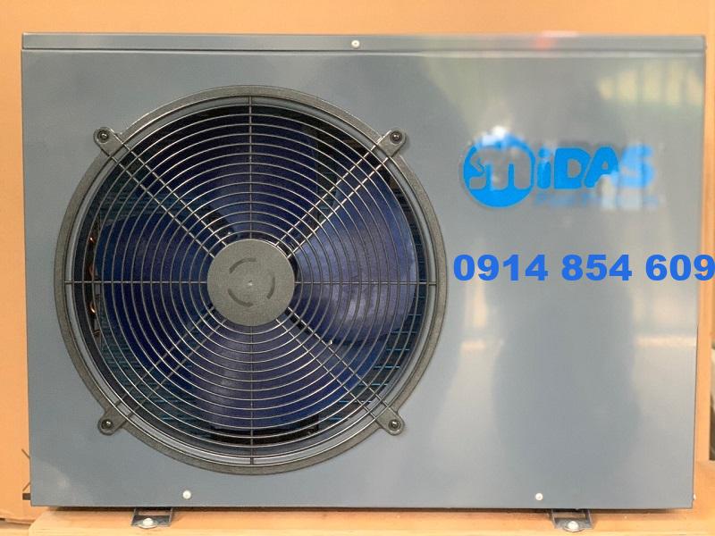 Máy gia nhiệt của Midas được sử dụng phổ biến cho bể bơi