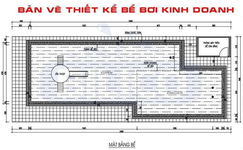 Báo giá thiết kế hồ bơi kinh doanh