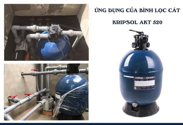 Bình lọc cát bể bơi Kripsol