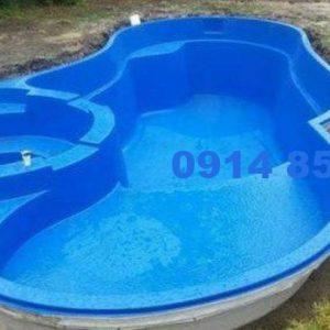 Hồ bơi composite | Dự toán chi phí thi công bể bơi composite