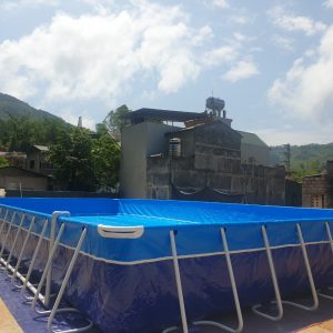 Bể bơi khung kim loại