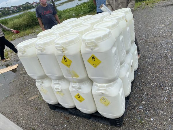Chlorine bể bơi TCCA dạng bột Trung Quốc 90%
