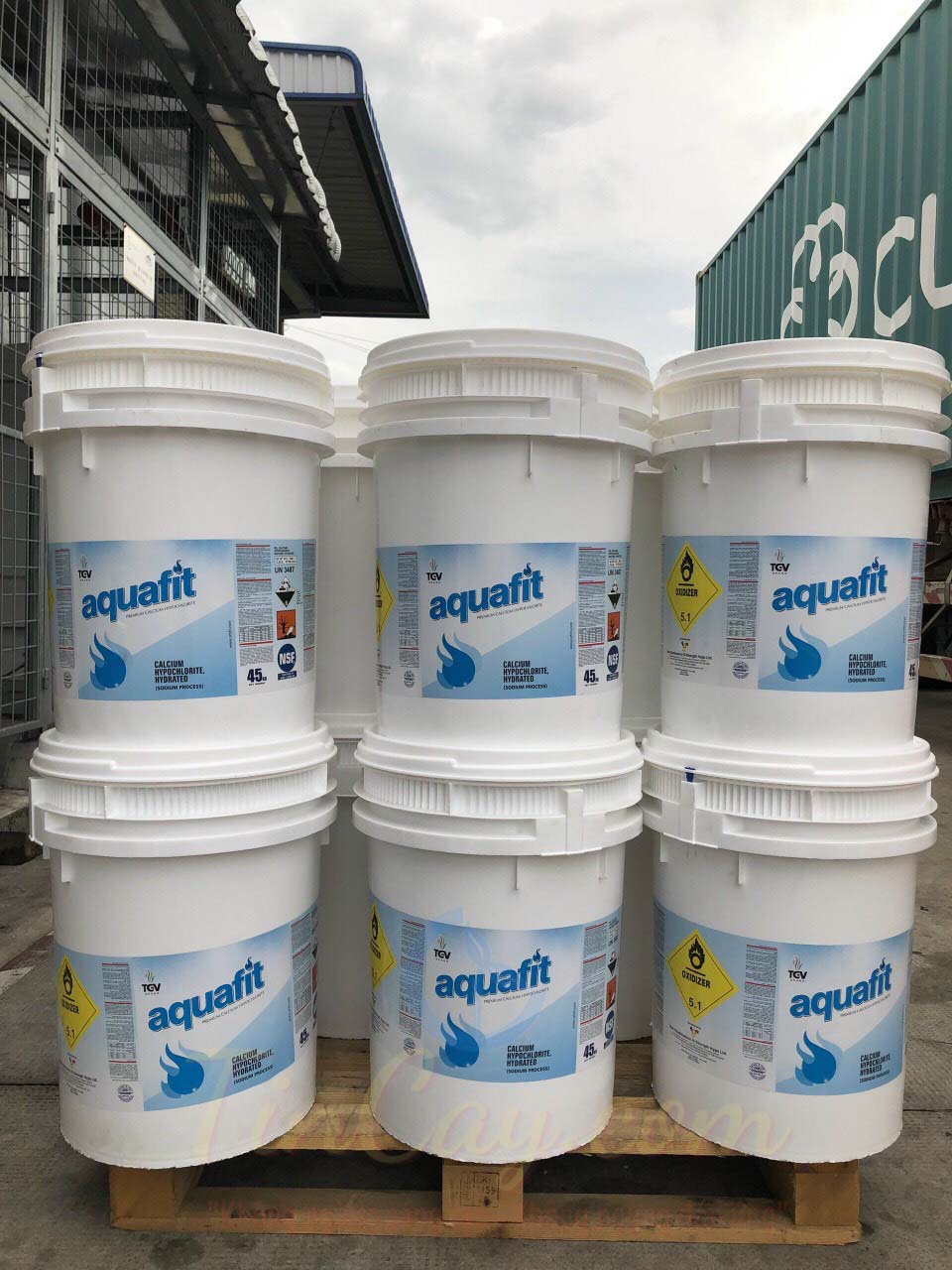 Hóa chất chlorine Aquafit Ấn Độ