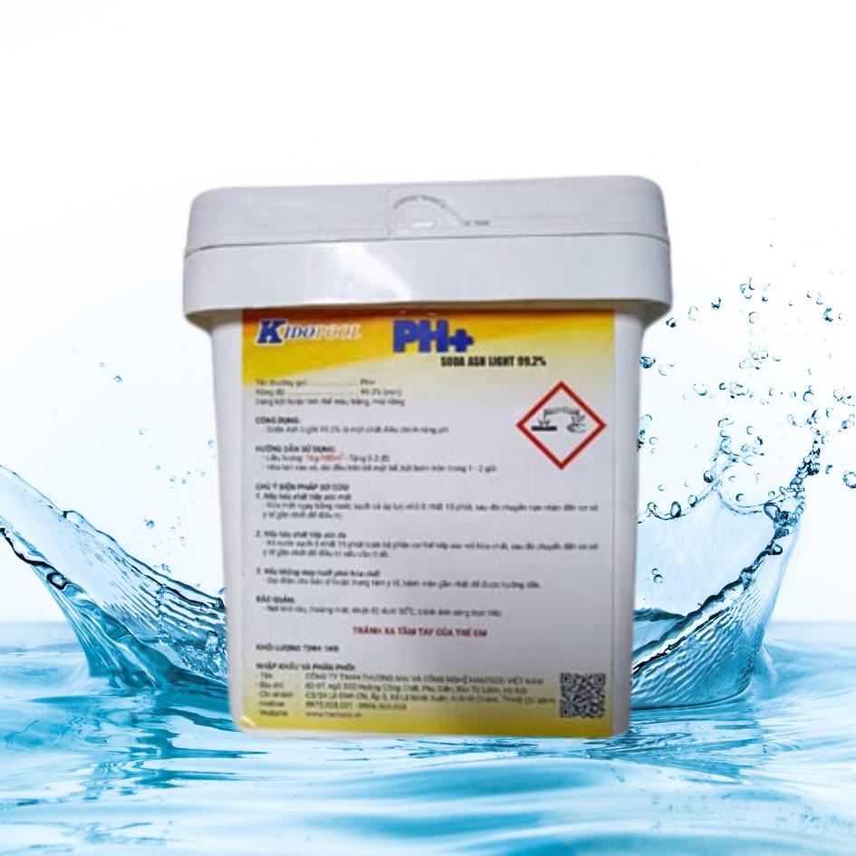 Hóa chất tăng pH bể bơi
