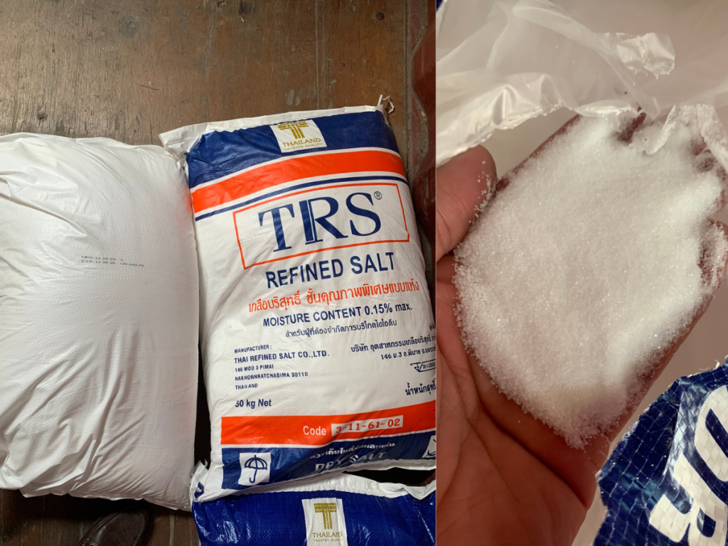 Muối bể bơi Thái Lan 50Kg