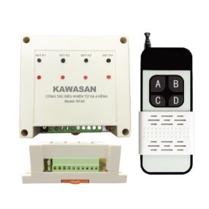 Công tắc điều khiển từ xa 4 Kênh RF4K-RM4B