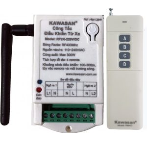 Công tắc điều khiển từ xa RF2K 220V-RM4B