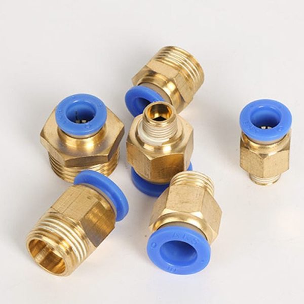 Đầu nối thẳng, kẽm đúc 1″