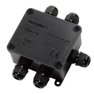Hộp Nối Cáp Chống Nước Ngoài Trời 5 đầu IP68