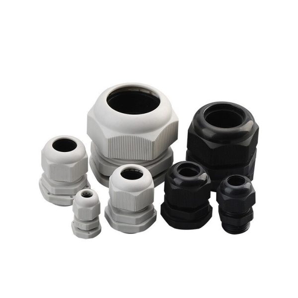 Ốc siết cáp PG nhựa màu đen PG11