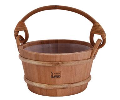 Xô gáo gỗ có dây phòng xông hơi