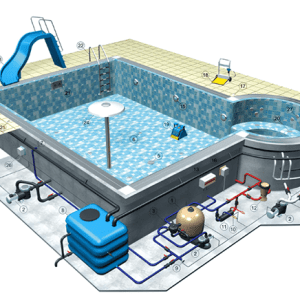 Báo giá lắp đặt máy lọc bể bơi thi đấu