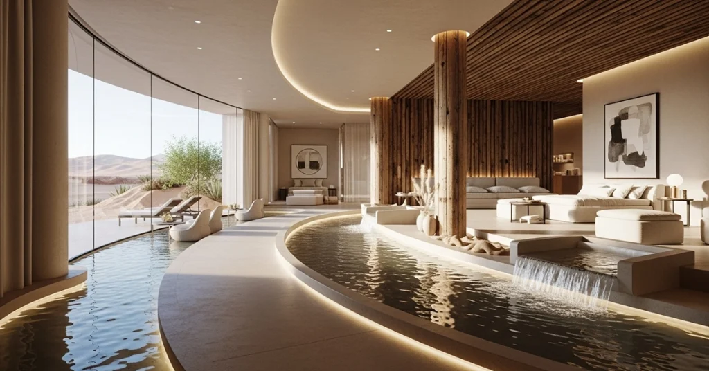 Xu hướng thiết kế spa và fitness mới nhất 2025