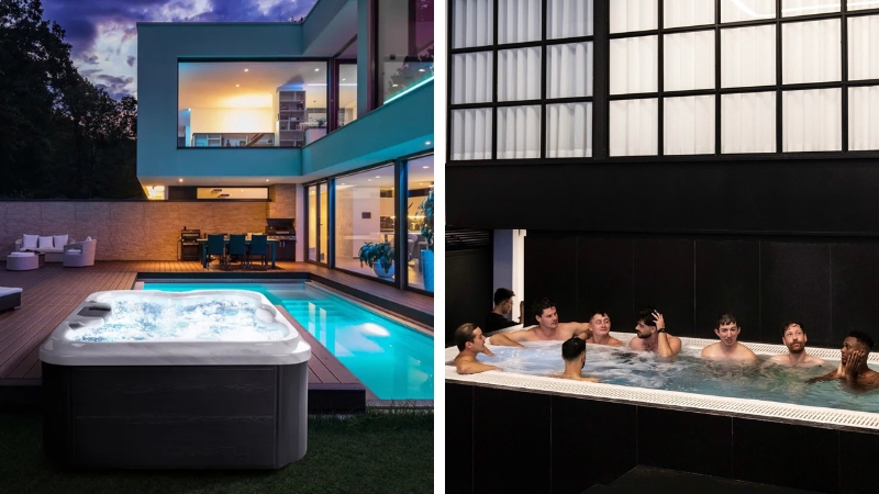 Phân biệt 2 loại bể nước nóng: Hot pool và Hot Tub Jacuzzi