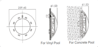 Đèn bể bơi CP100 Series